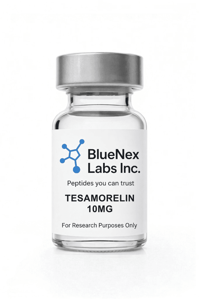 Diagram for the tesamorelin and kisspeptin handling note