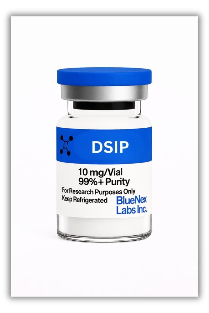 Peptide helix graphic for the DSIP research note
