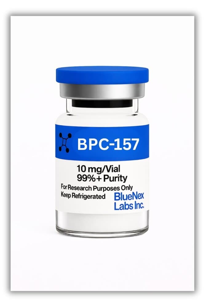 Folded peptide chain model for the BPC-157 research note