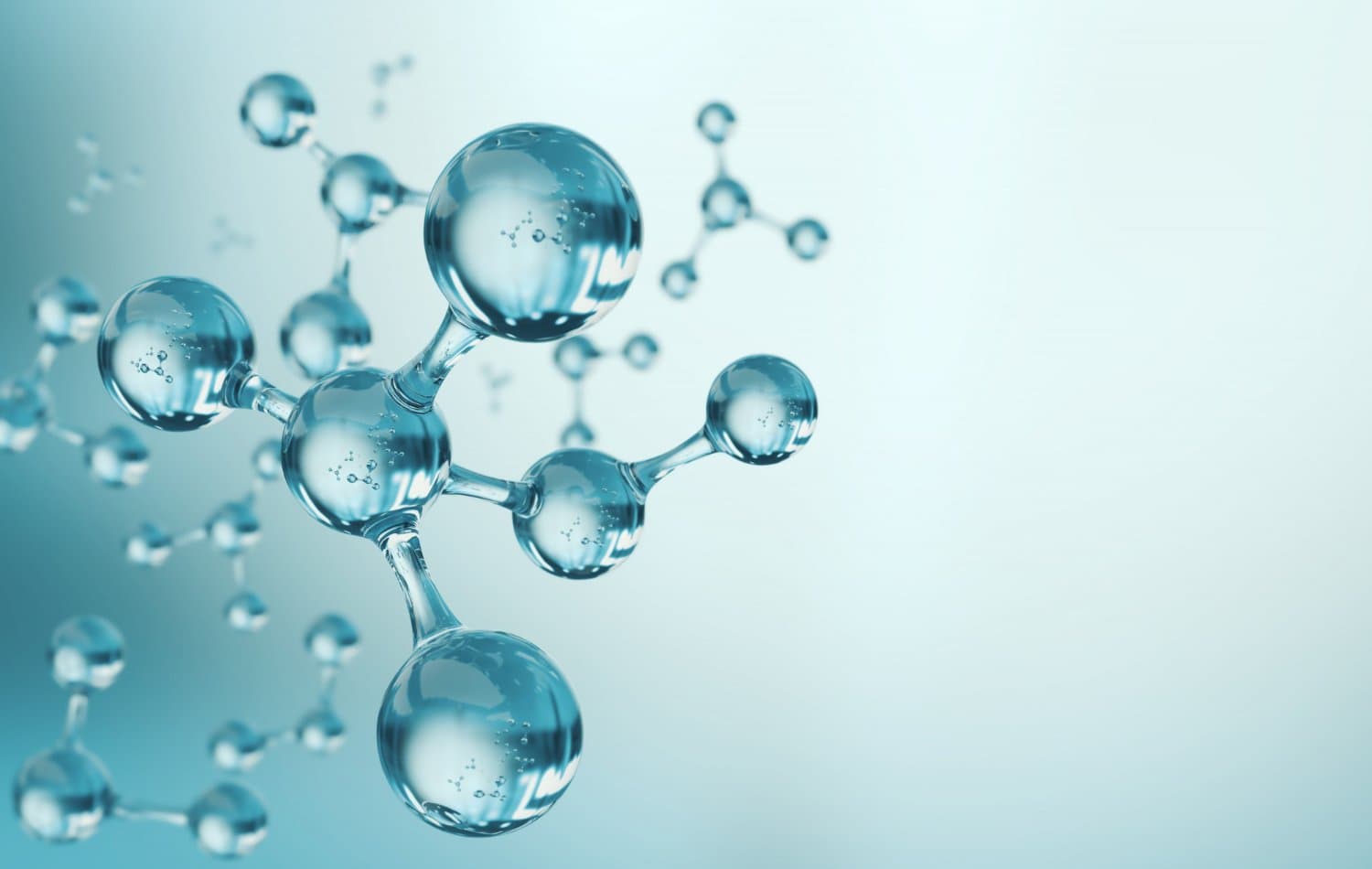 Illustration: Structural peptides in lab models