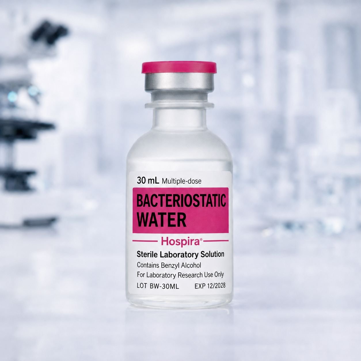 Hospira bacteriostatic water, peptide labs